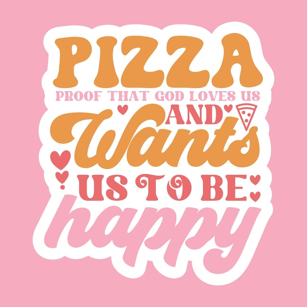 Retro Stickers Design