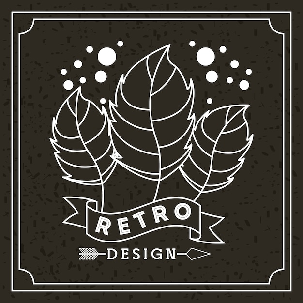 retro-stijl ontwerp