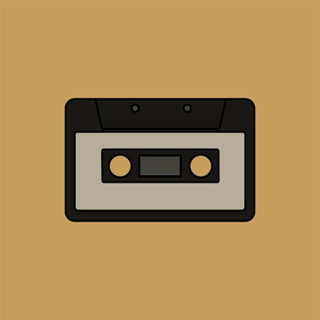 Vector retro style of the 1990s background