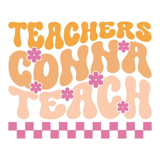 Retro teacher svg groovy svg teacher svg school svg teacher appreciation svg teacher shirt svg