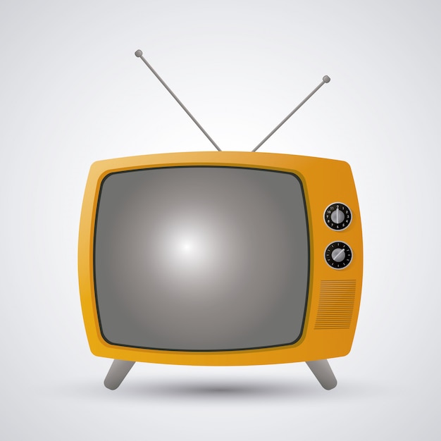 Retro television design 