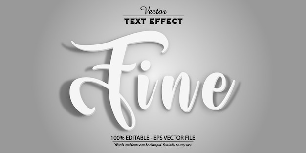 Retro text effect editable color text style