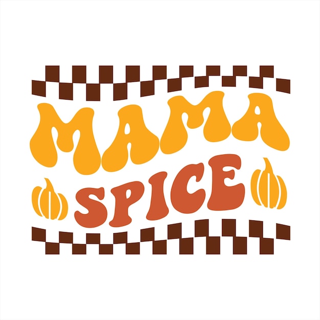 Retro thanksgiving svg design