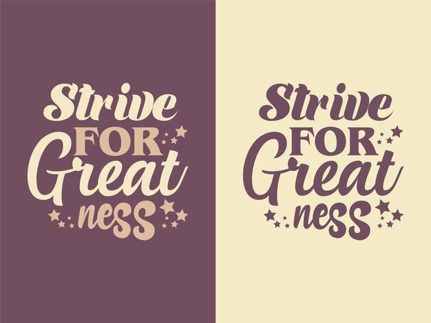 Retro type typography T shirt design