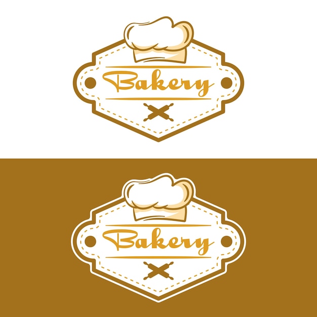 Retro Vintage Bakery Logo Badge