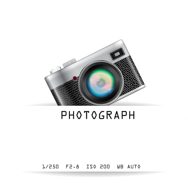 retro or vintage camera.