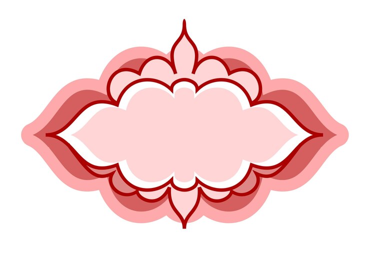 Vector 레트로 빈티지 프레임 벡터 일러스트 레이 션.