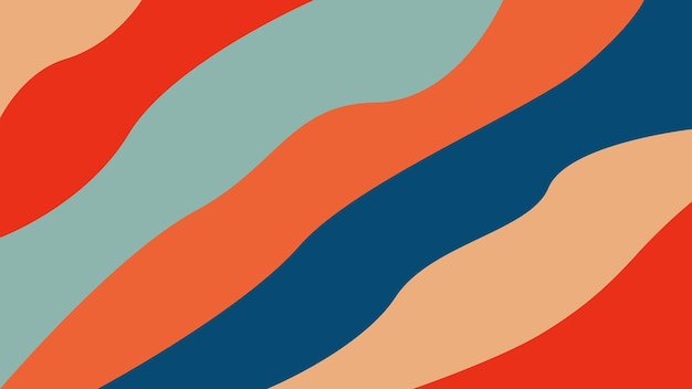 retro vintage kleur achtergrond illustratie