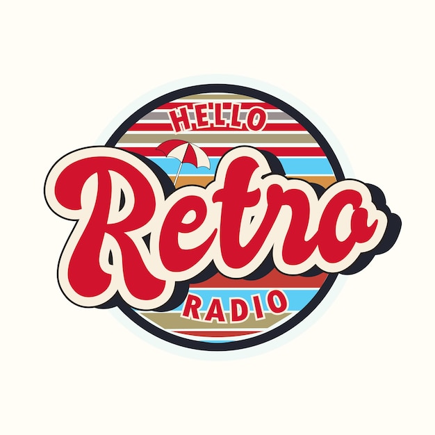 Retro, vintage teksteffect, bewerkbare jaren 70 en 80, retro en klassieke tekststijl