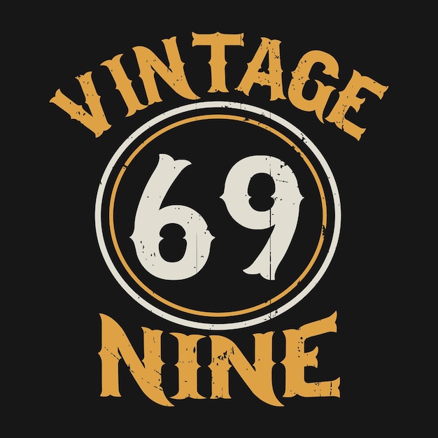 Vector retro vintage typography design for tshirt print