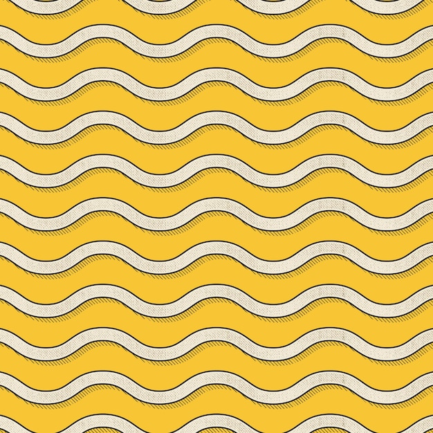 복고풍 파도 패턴, 80년대, 90년대 스타일의 추상적 기하학적 배경. 기하학적 간단한 그림