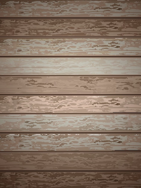 Vector retro wooden texture background