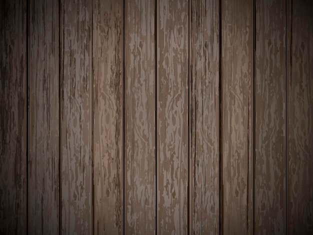 Vector retro wooden texture background