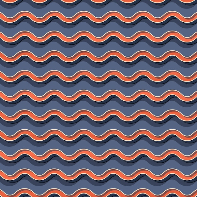 Retro zigzag pattern, abstract geometric background in 80s, 90s style. Geometrical simple illustration