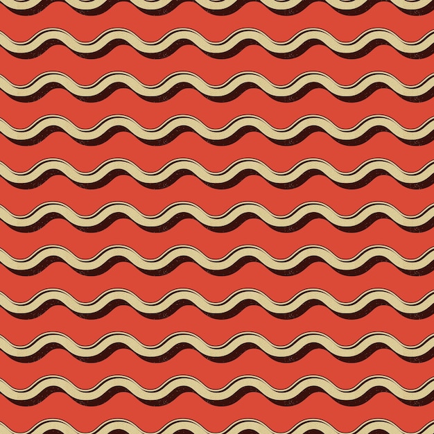 Retro zigzag pattern, abstract geometric background in 80s, 90s style. Geometrical simple illustration