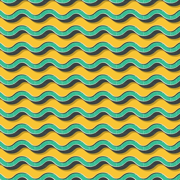 Retro zigzag pattern, abstract geometric background in 80s, 90s style. Geometrical simple illustration