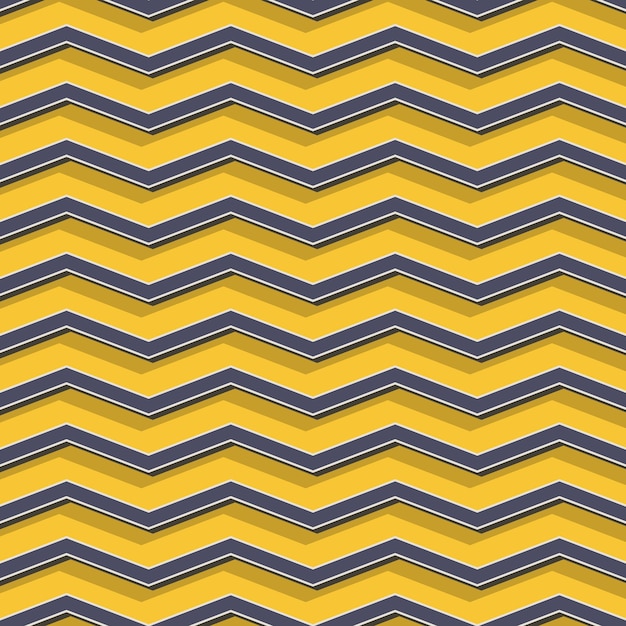 Retro zigzagpatroon, abstracte geometrische achtergrond in de stijl van de jaren 80, 90. geometrische eenvoudige illustratie