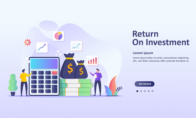 Return on investment concept