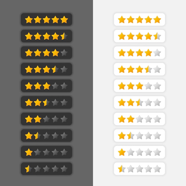 Vettore icona di valutazione della revisione in stile piatto illustrazione vettoriale del feedback dei clienti su sfondo isolato concetto aziendale del segno di valutazione del sondaggio