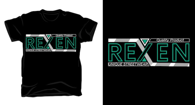 Rexen t-shirt ontwerp