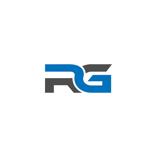 Vector rg logo design