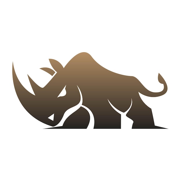 Rhino logo icon design