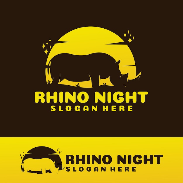 Rhino Night donker logo