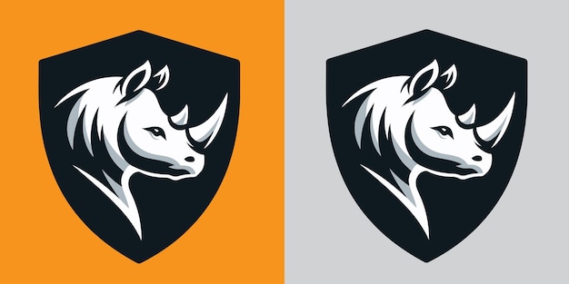 Logo di rhino simple esport