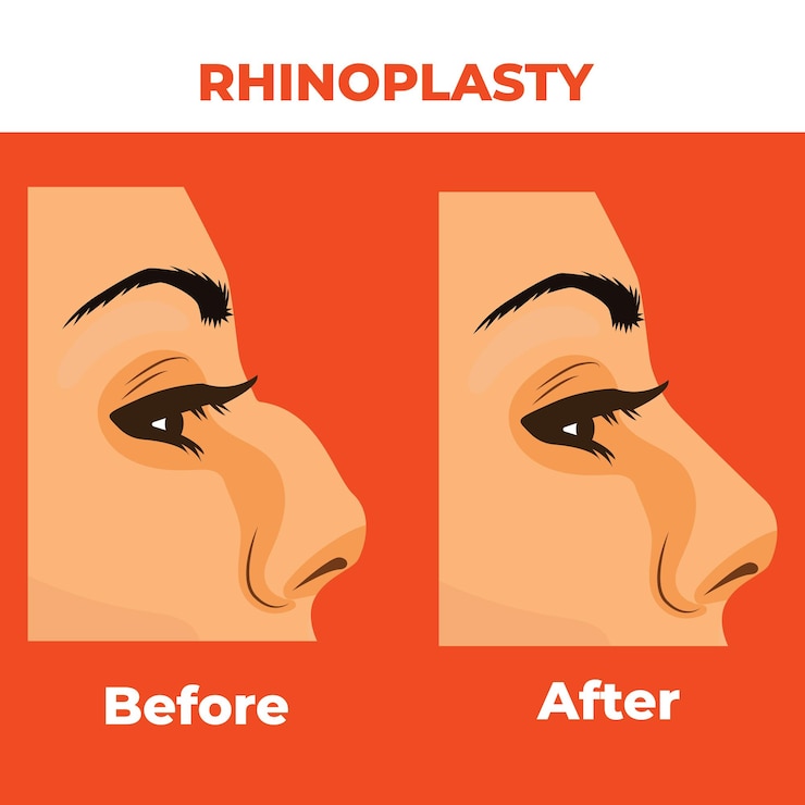 Vector rhinoplasty aesthetic nose surgery