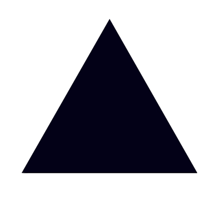 Vector rhombus icon