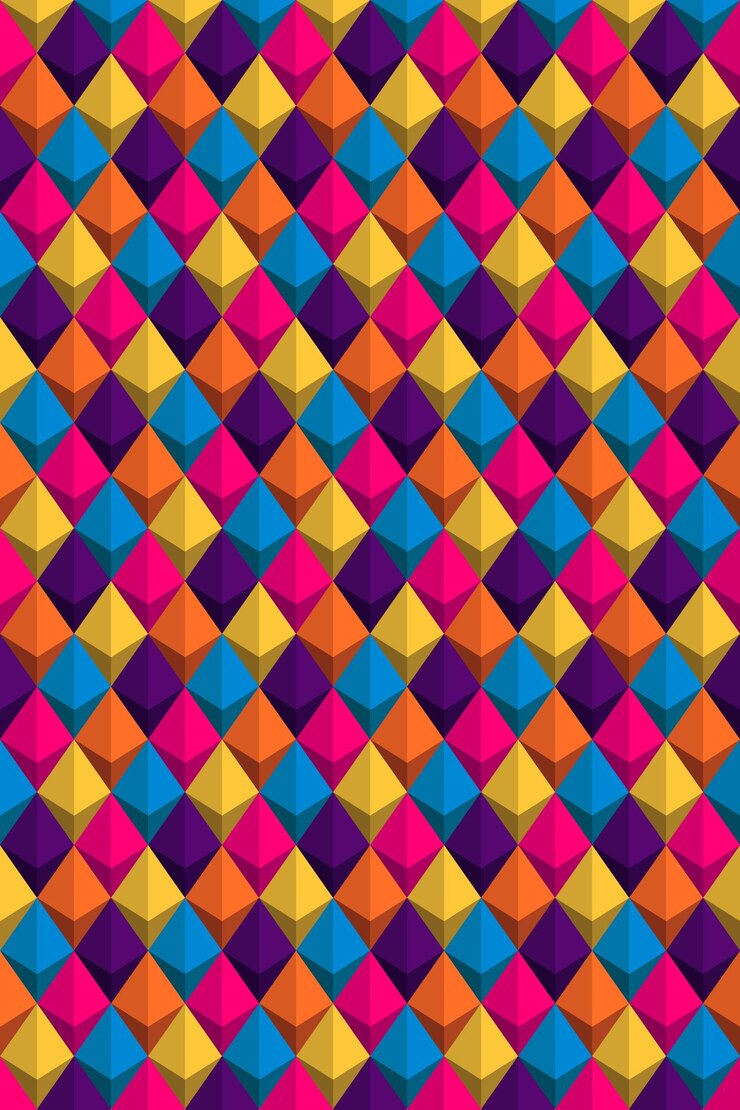 वेक्टर rhombus pattern on colorful gradient background. abstract design template for brochure, flyer, poster, leaflet, annual report, book cover. vector illustration