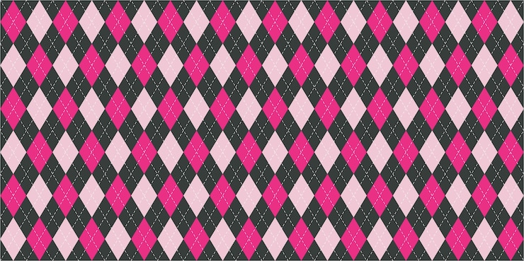Vector rhombus print for school skirt suit or jacket vector geometric pattern with dotted line