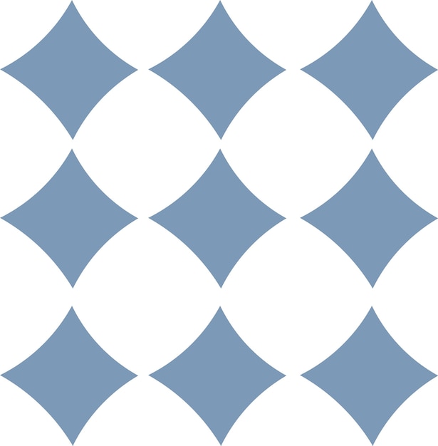 Vector rhombus square pattern