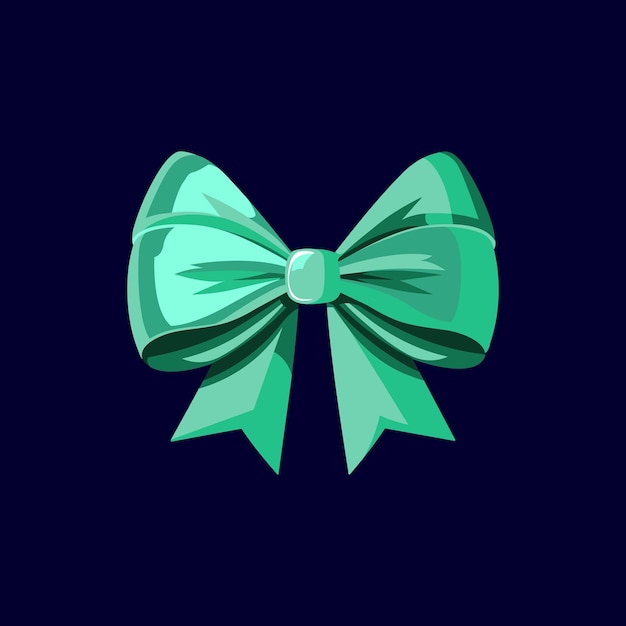 ribbon bow green