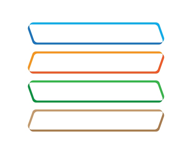 Ribbon Label Banner Vector Ontwerp