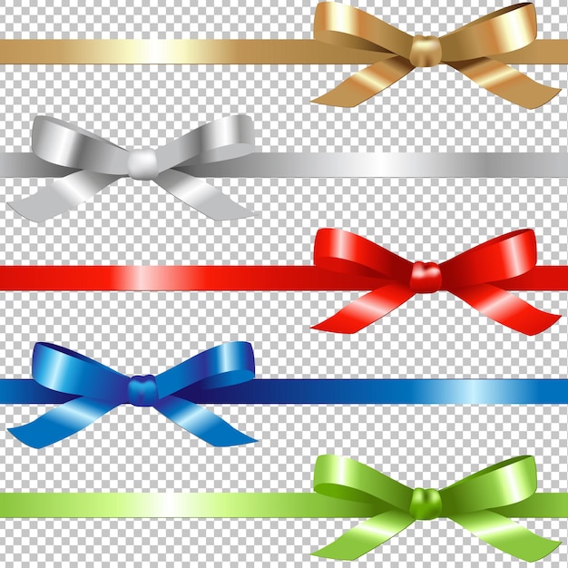 Ribbons set