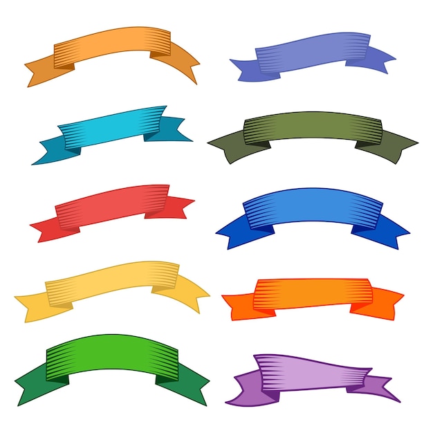 Vector ribbonsandbanners161