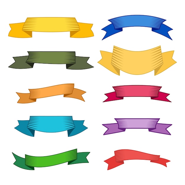 Vector ribbonsandbanners163