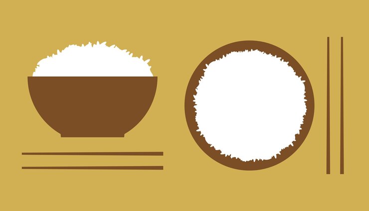 Vector 丼ご飯 伝統的な東洋料理のイメージ