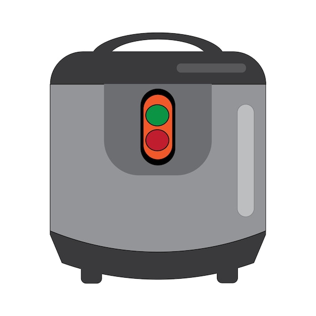 Rice cooker icon logo vector design template