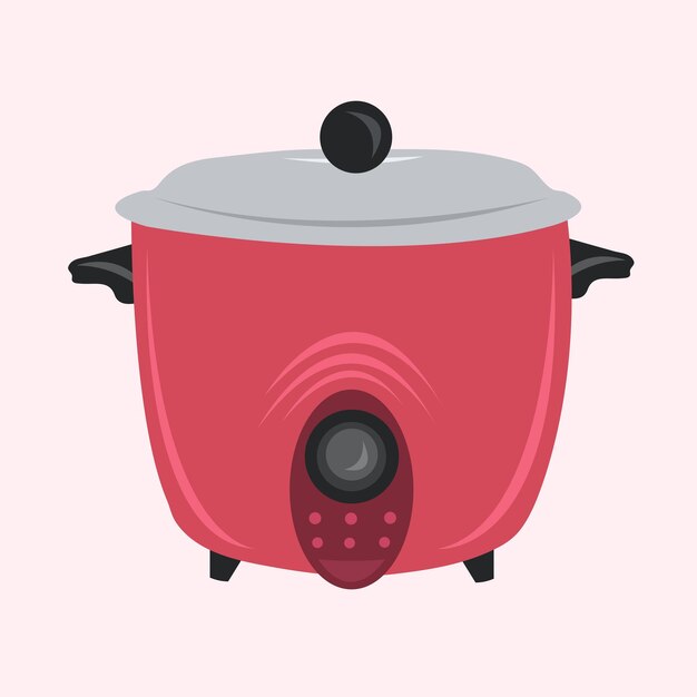 Rice cooker illustration