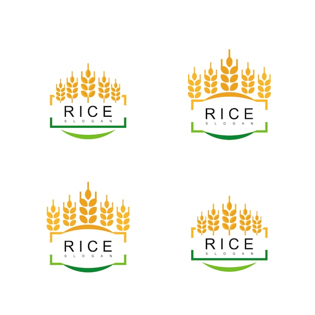Комплект эмблемы риса