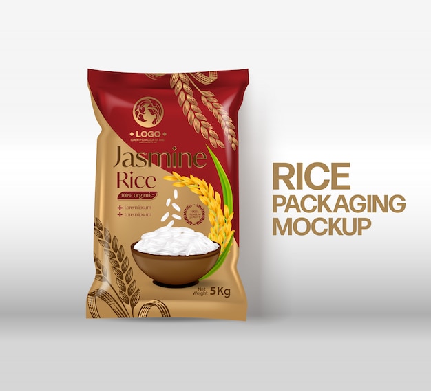 Rice package  thailand food products