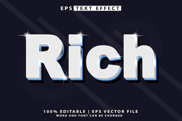 Rich text effect typografie bewerkbaar