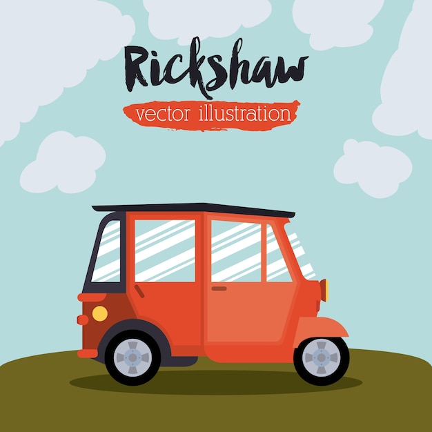 rickshaw transportation design