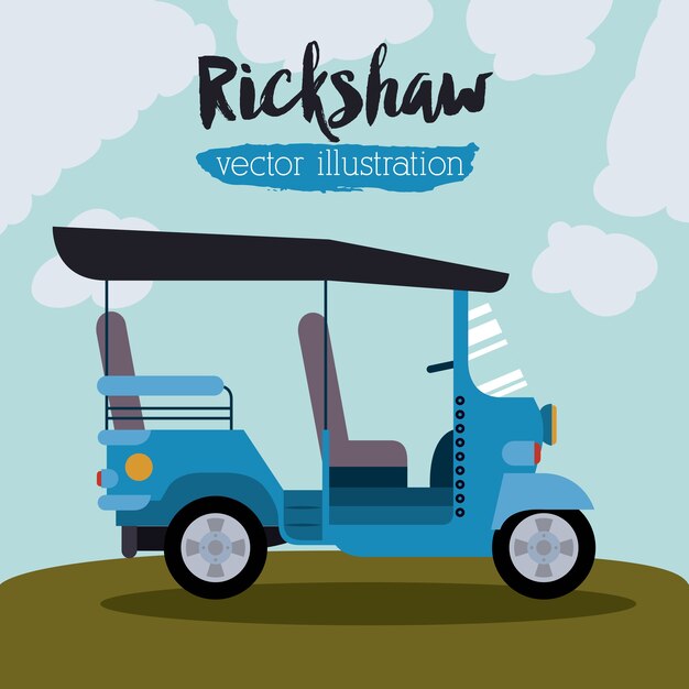 rickshaw transportation design