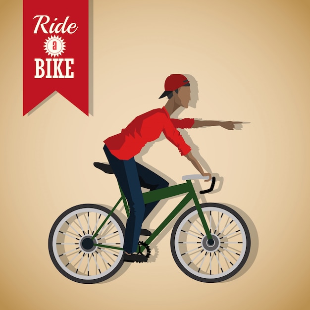 Ride a bike design