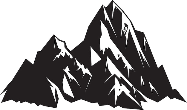 Vector ridgecraft matrix vector rock mountain arts altitudeartistry nexus crafting mountain designs