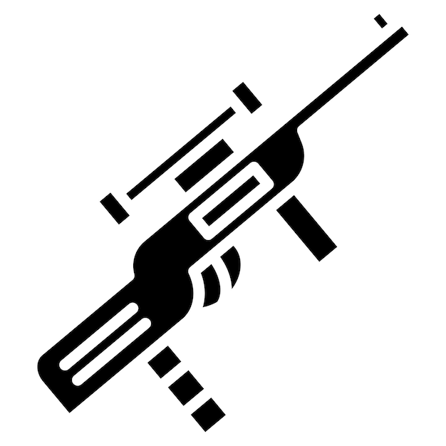 Rifle Vector Illustration