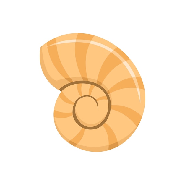 Rifschelp pictogram Vlakke afbeelding van rifschelp vector pictogram voor web
